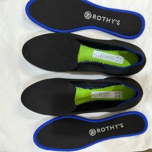 EUC Rothy’s Black Loafers Size 8.5